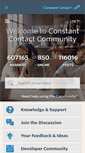 Mobile Screenshot of community.constantcontact.com