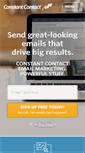 Mobile Screenshot of addme.constantcontact.com