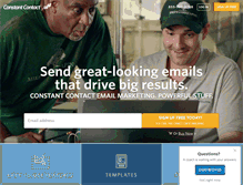 Tablet Screenshot of elca.constantcontact.com